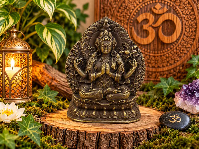 Buda Chenrezig El Bodhisattva de la Compasión Infinita